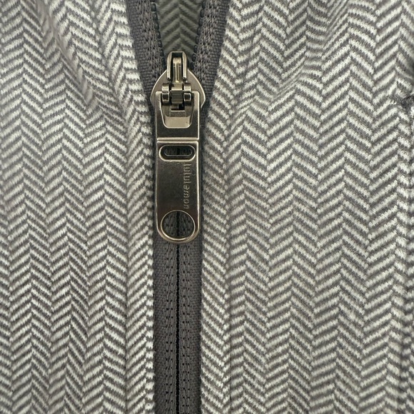 Lululemon Athletica Gray Herringbone Jacket - Picture 6 of 9